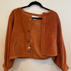Stylish corduroy jacket